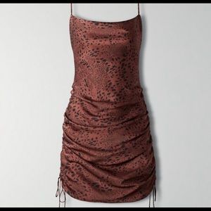 Wilfred Only Ruched Slip Dress